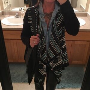 Mac & Jac tribal print sweater